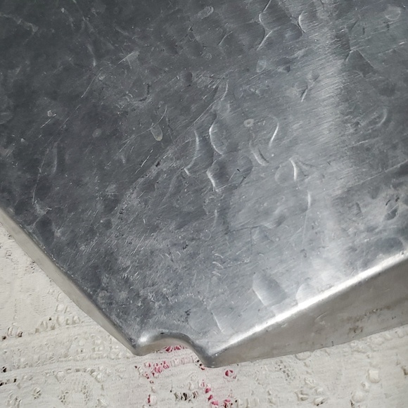 Aluminum Hand Forged Tray Snacks Finger Food Dining Kitchen Party Cheese Cracker - Picture 16 of 17